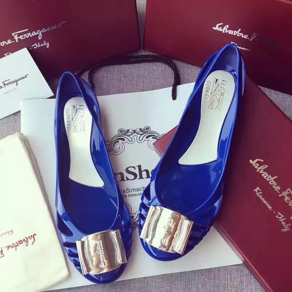 Ferragamo Ballerina FL935 Blue