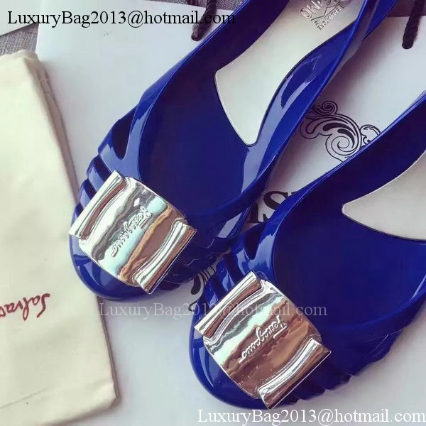 Ferragamo Ballerina FL935 Blue