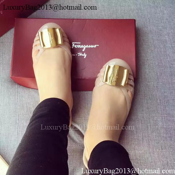 Ferragamo Ballerina FL935 Light Gold