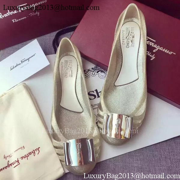 Ferragamo Ballerina FL935 Light Gold