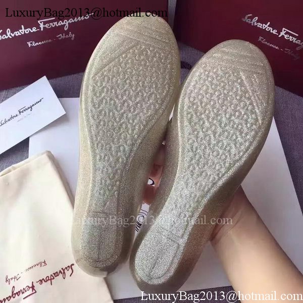 Ferragamo Ballerina FL935 Light Gold