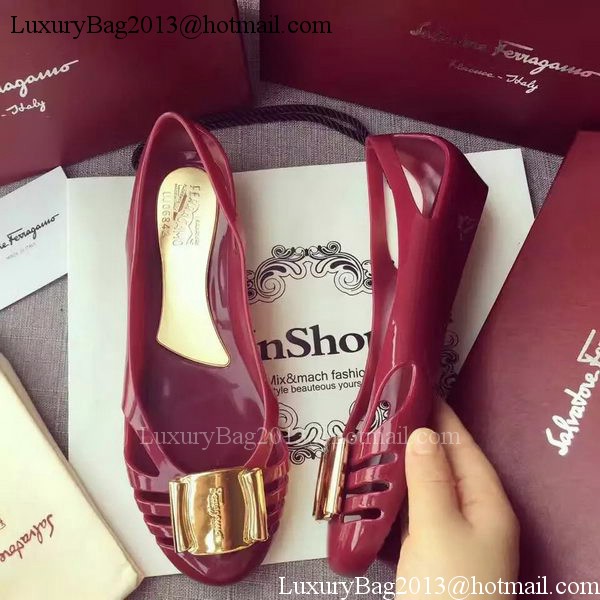 Ferragamo Ballerina FL935 Purple