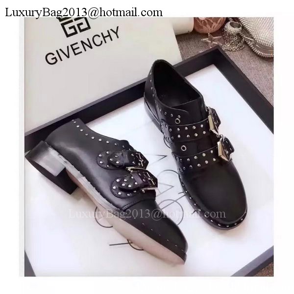 Givenchy Leather Casual Shoes GI64 Black