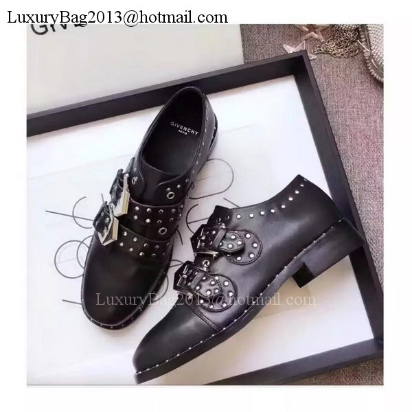 Givenchy Leather Casual Shoes GI64 Black