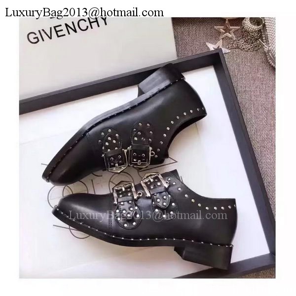 Givenchy Leather Casual Shoes GI64 Black