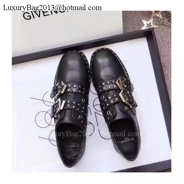 Givenchy Leather Casual Shoes GI64 Black