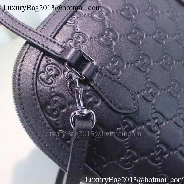 Gucci Calfskin Leather Small Tote Bag 341504 Black