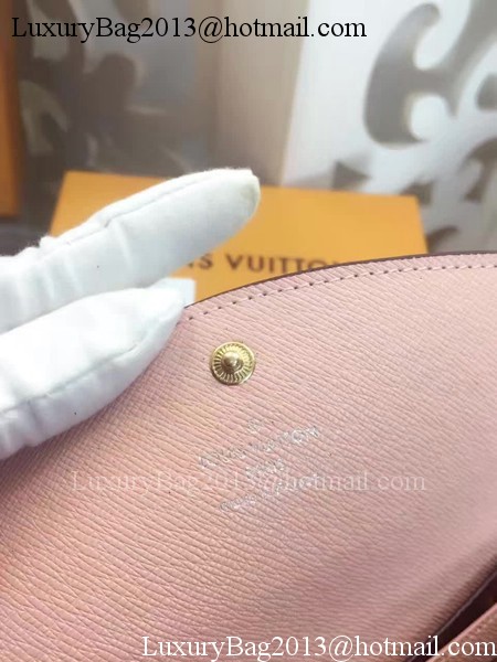 Louis Vuitton Monogram Canvas Emilie Wallet M60136 Pink