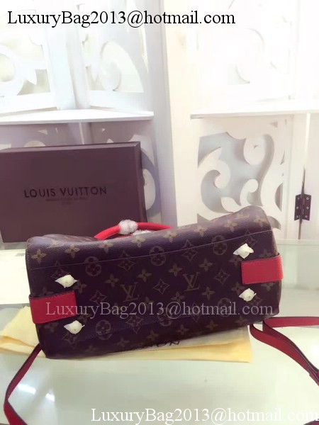 Louis Vuitton Monogram Canvas Tote Bag M42562 Red