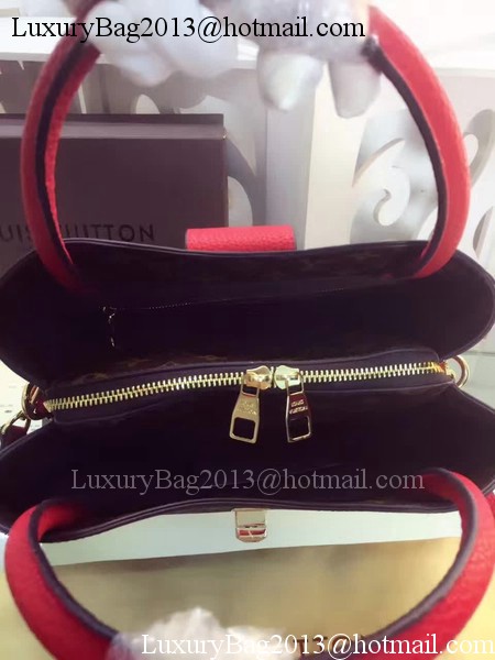 Louis Vuitton Monogram Canvas Tote Bag M42562 Red