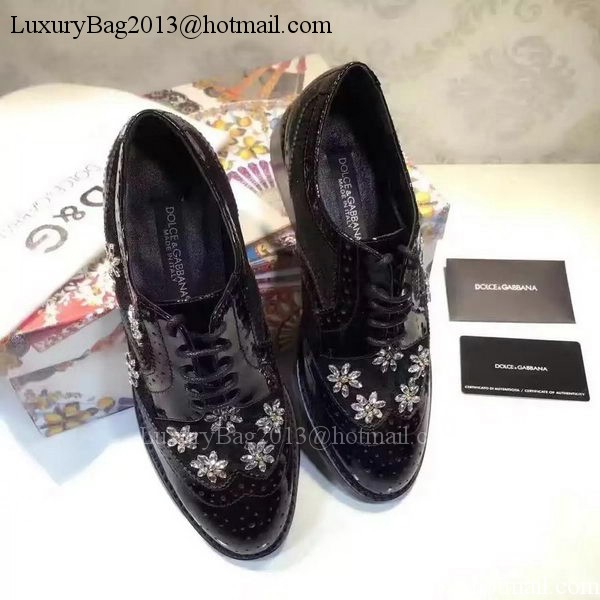 Prada Leather Casual Shoes PD730 Black