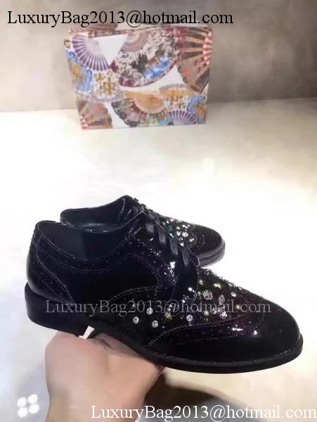 Prada Leather Casual Shoes PD732 Black