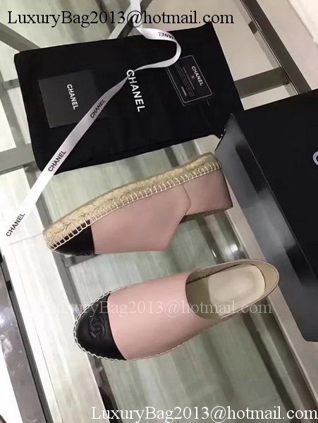 Chanel Casual Shoes Leather CH2080 Pink