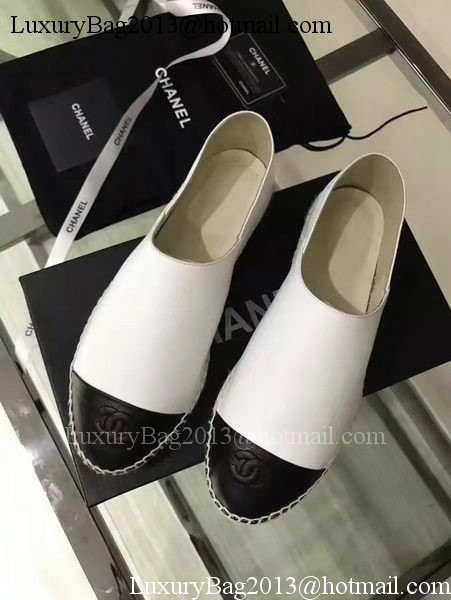 Chanel Casual Shoes Leather CH2080 White