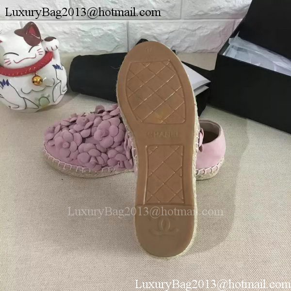 Chanel Casual Shoes Leather CH2084 Pink