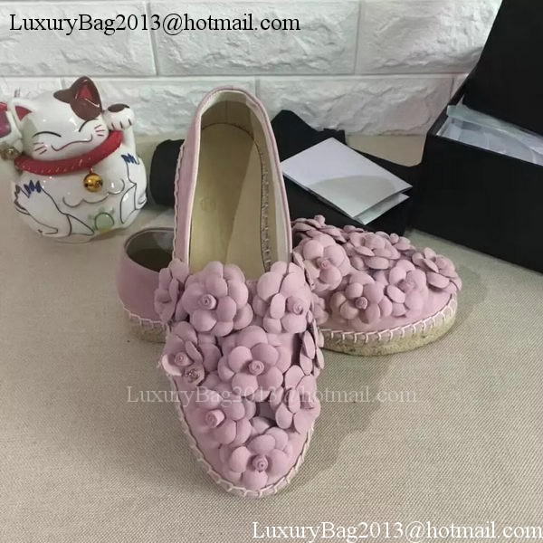 Chanel Casual Shoes Leather CH2084 Pink