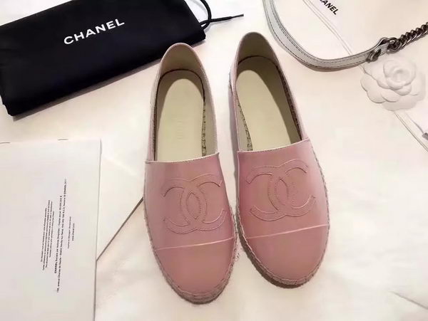 Chanel Casual Shoes Leather CH2089 Pink