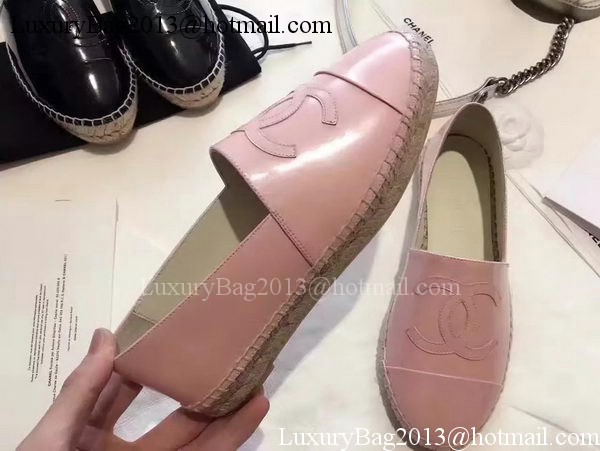 Chanel Casual Shoes Leather CH2089 Pink