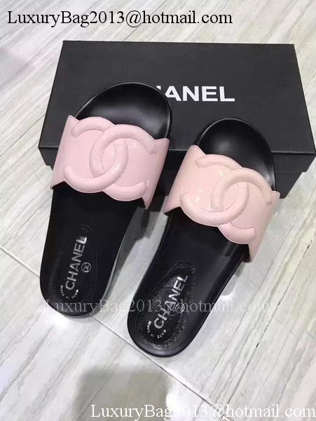 Chanel Slipper Leather CH2091 Pink