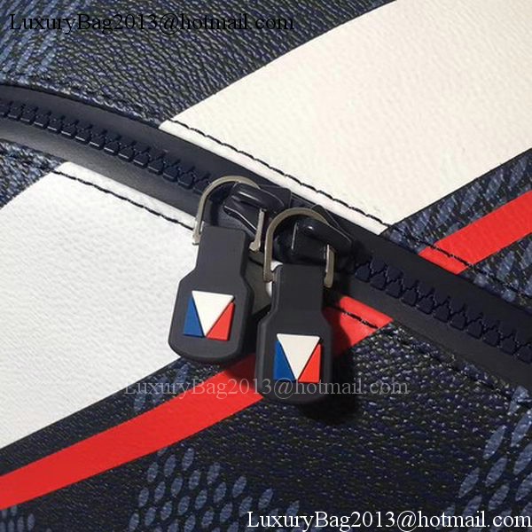 Louis Vuitton Damier Cobalt Canvas APOLLO BACKPACK N44006 Red