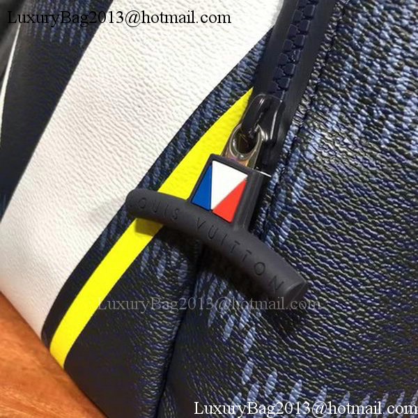Louis Vuitton Damier Cobalt Canvas APOLLO BACKPACK N44006 Yellow