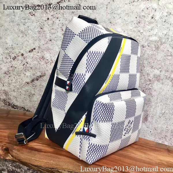 Louis Vuitton Damier Cobalt Canvas APOLLO BACKPACK N44017