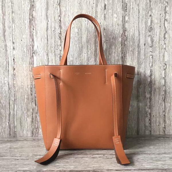 Celine Cabas Phantom Bags Calfskin Leather C2209 Brown