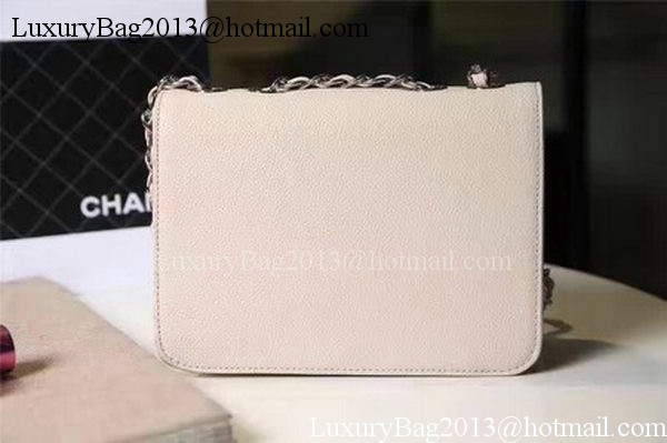 Chanel Flap Shoulder Bag Sheepskin Leather CHA606 Apricot