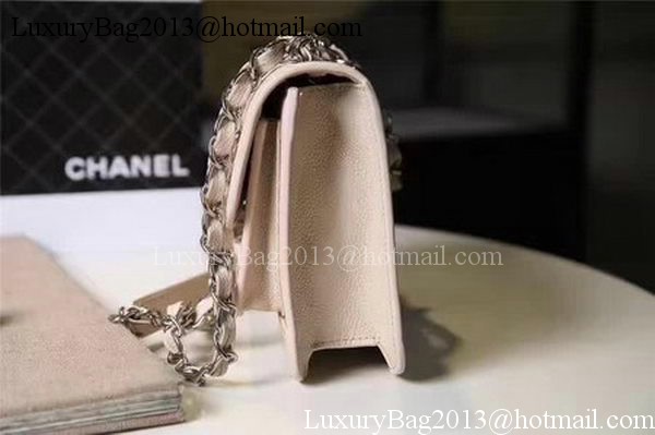 Chanel Flap Shoulder Bag Sheepskin Leather CHA606 Apricot