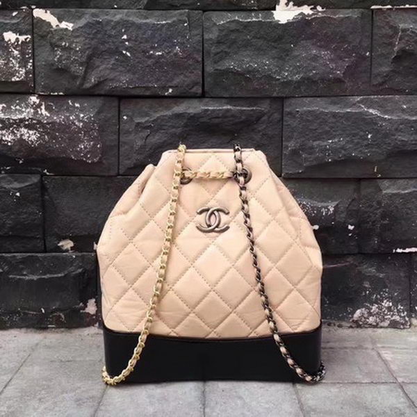 Chanel Hobo Bag Original Sheepskin Leather A92994 Apricot