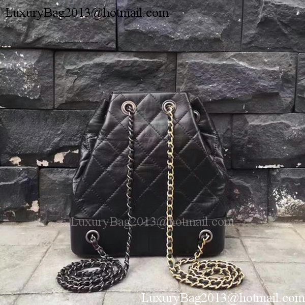 Chanel Hobo Bag Original Sheepskin Leather A92994 Black