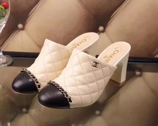 Chanel Sandal Leather CH2088 Apricot