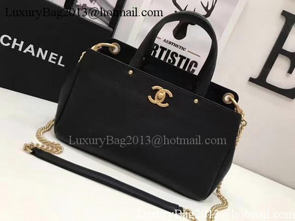 Chanel Tote Bag Original Leather A92993 Black