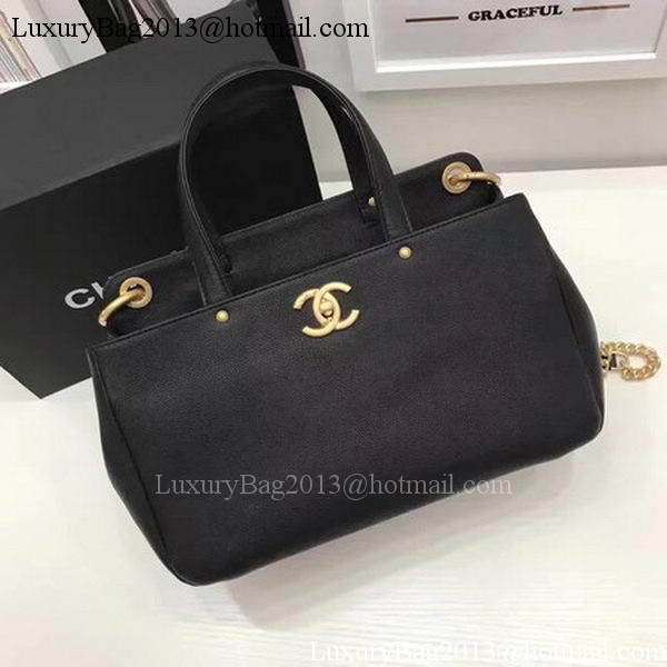 Chanel Tote Bag Original Leather A92993 Black