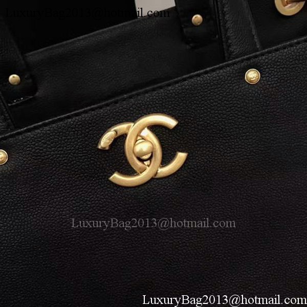 Chanel Tote Bag Original Leather A92993 Black