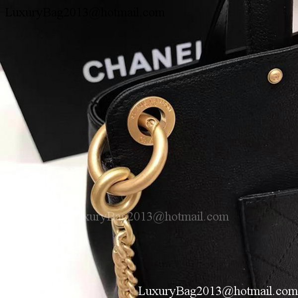 Chanel Tote Bag Original Leather A92993 Black