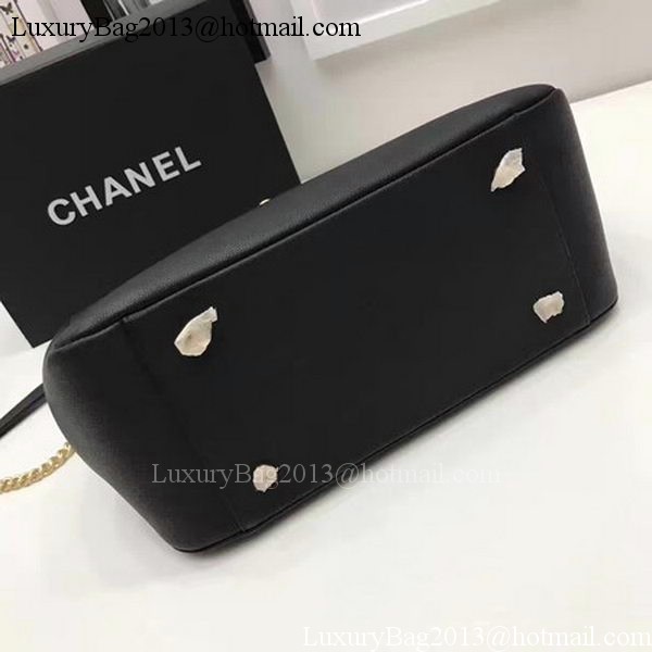 Chanel Tote Bag Original Leather A92993 Black