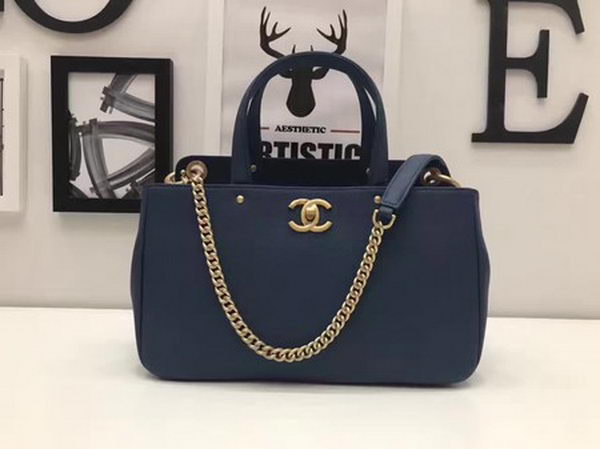 Chanel Tote Bag Original Leather A92993 Blue