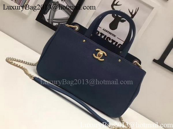 Chanel Tote Bag Original Leather A92993 Blue