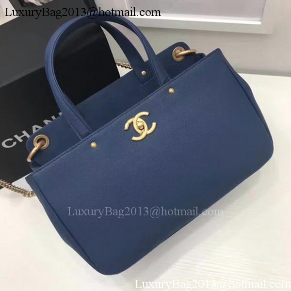 Chanel Tote Bag Original Leather A92993 Blue