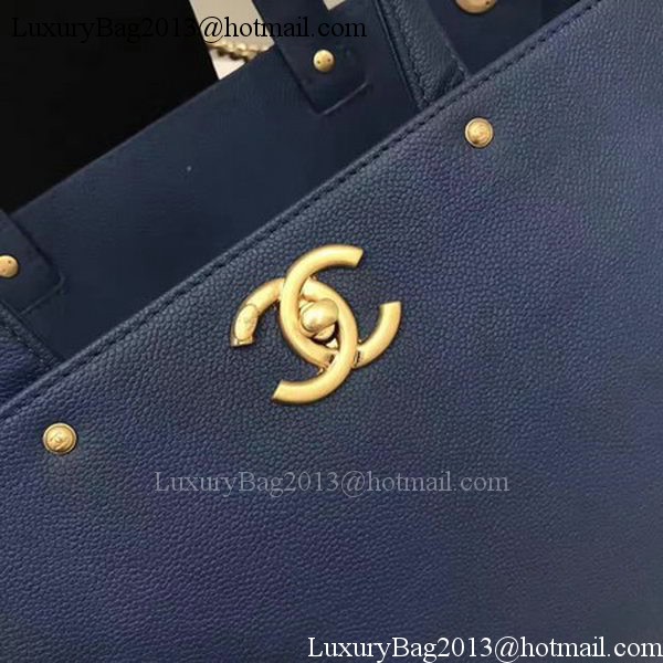 Chanel Tote Bag Original Leather A92993 Blue