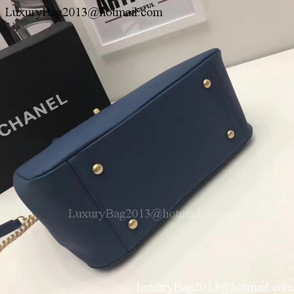 Chanel Tote Bag Original Leather A92993 Blue