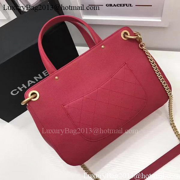 Chanel Tote Bag Original Leather A92993 Red