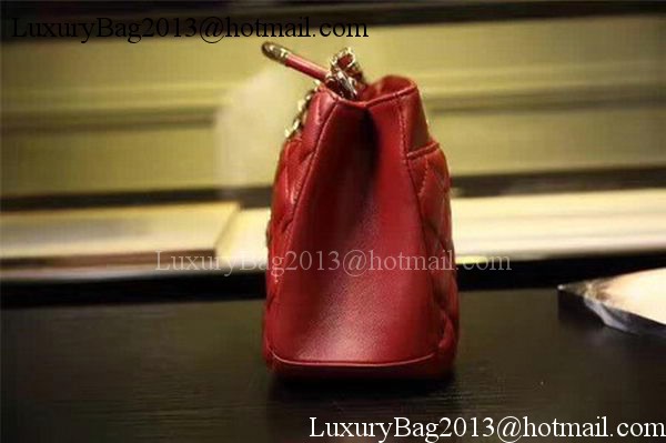 Chanel Tote Bag Sheepskin Leather A93753 Red