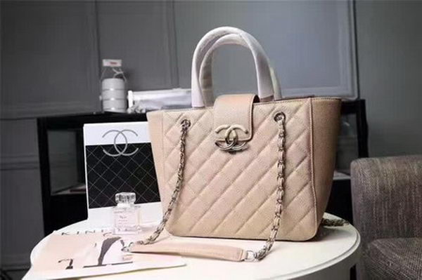 Chanel Tote Bag Sheepskin Leather A98665 Apricot