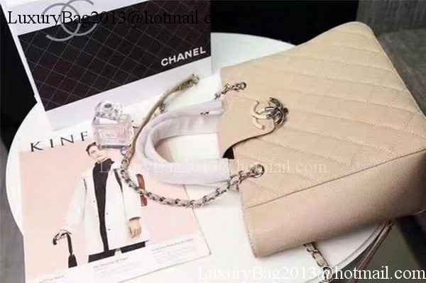 Chanel Tote Bag Sheepskin Leather A98665 Apricot