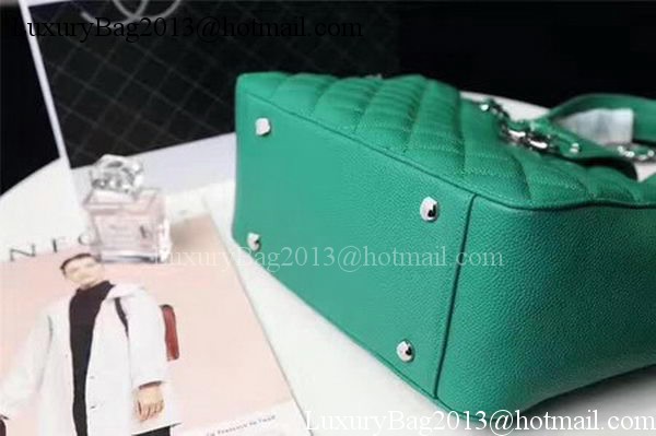 Chanel Tote Bag Sheepskin Leather A98665 Green