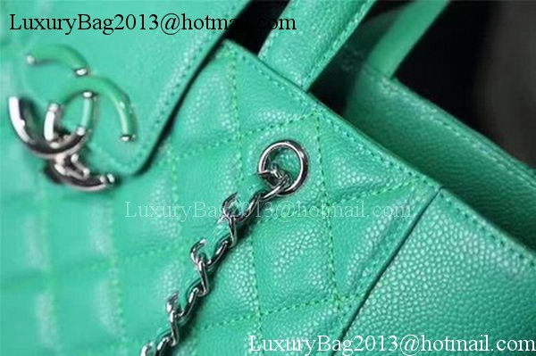 Chanel Tote Bag Sheepskin Leather A98665 Green