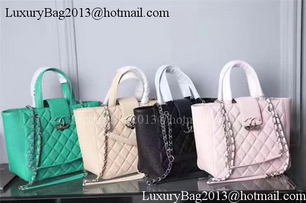 Chanel Tote Bag Sheepskin Leather A98665 Green