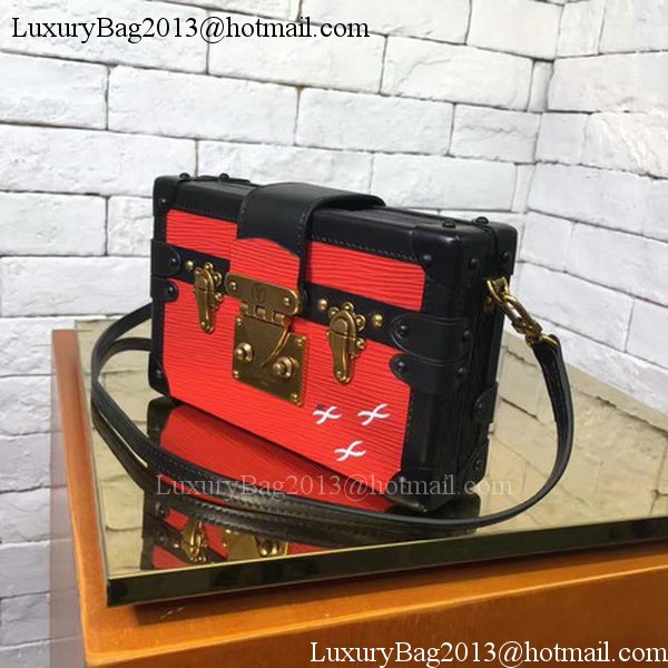 Louis Vuitton Epi Leather PETITE MALLE M54650 Red